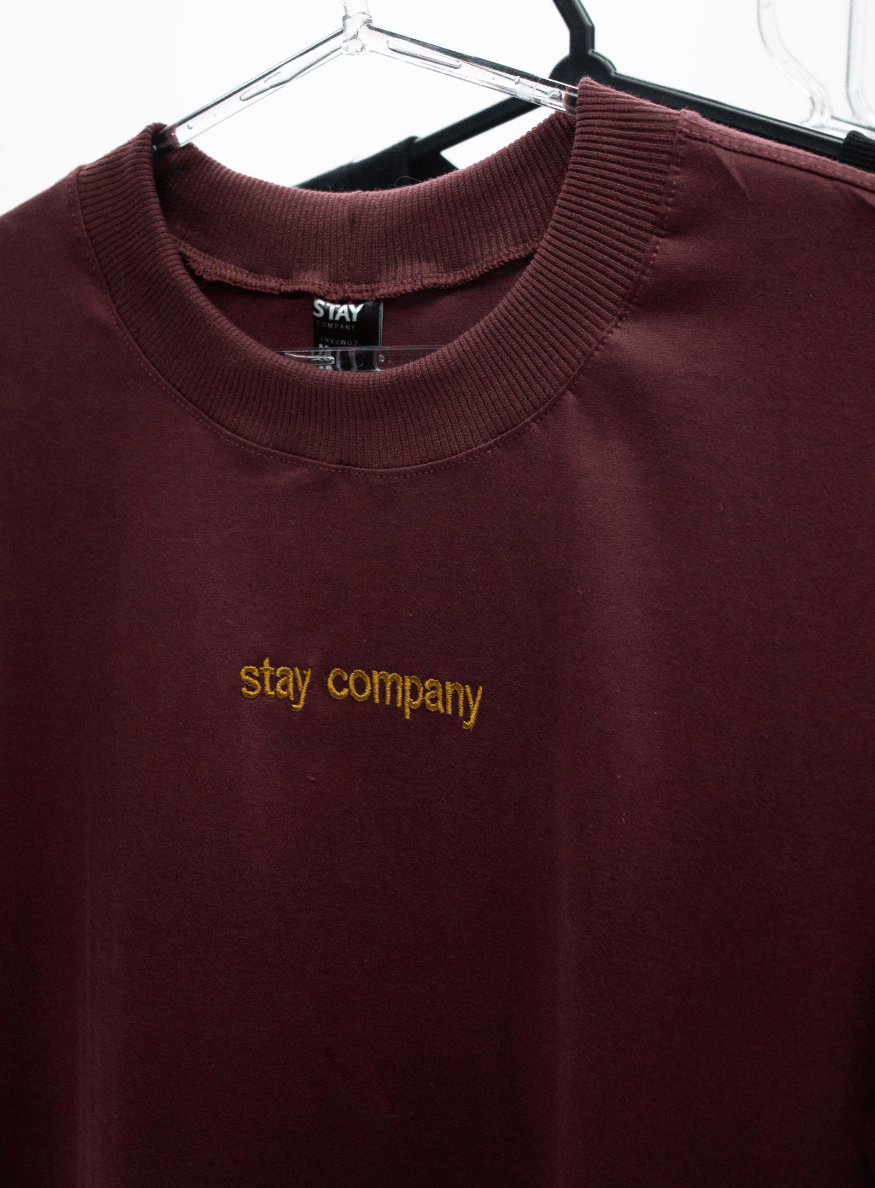 KIT 2 T-Shirts (Vinho e Preto)