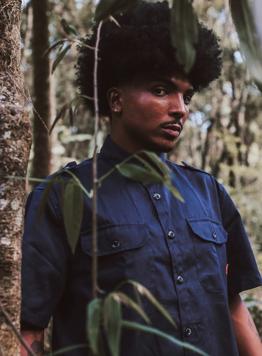 Stay Company | Worker Shirt | Militar | Verde | Azul | Bege | Botão | Bolso | Camisa