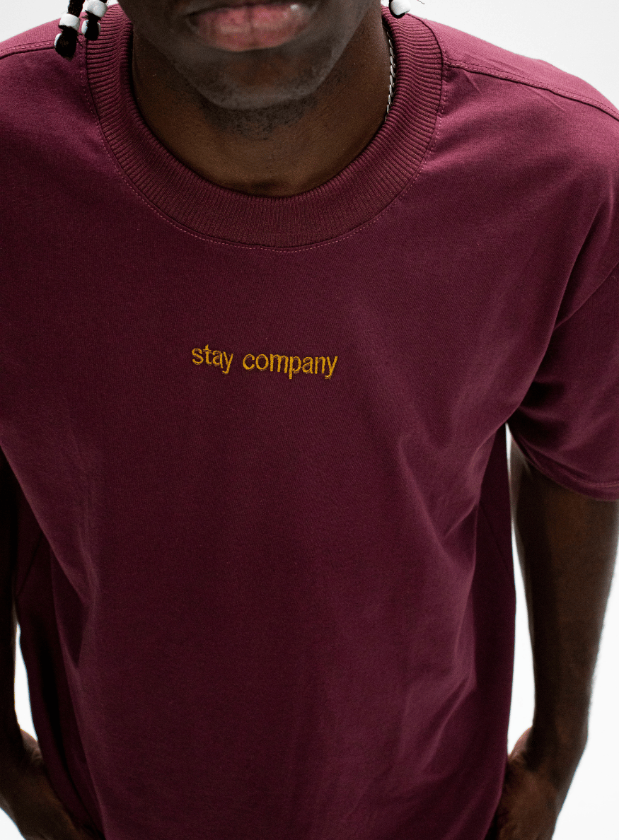 KIT 2 T-Shirts (Vinho e Preto)