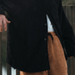 Camisa Cotelê Casual (Preto)