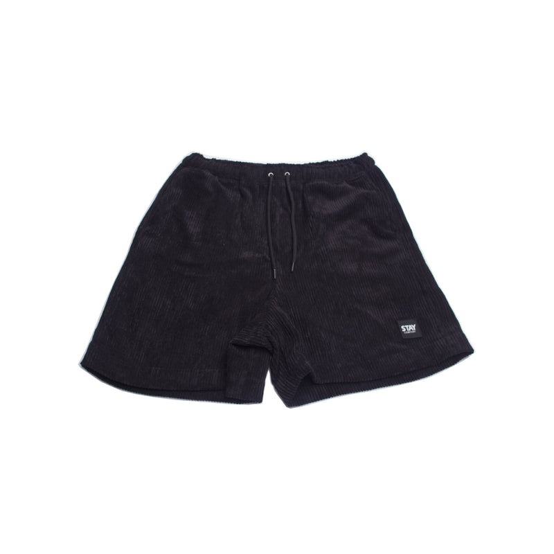 Short Cotelê Preto
