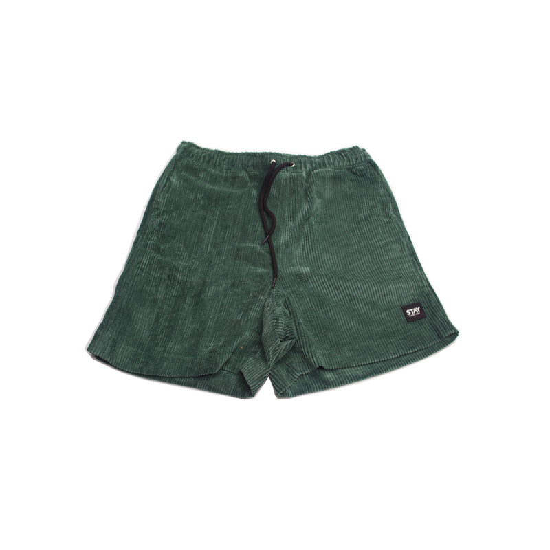 Short Cotelê Verde