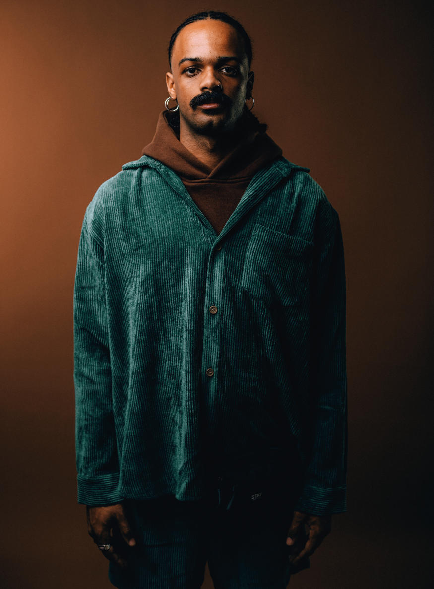 Camisa Cotelê Casual (Verde)