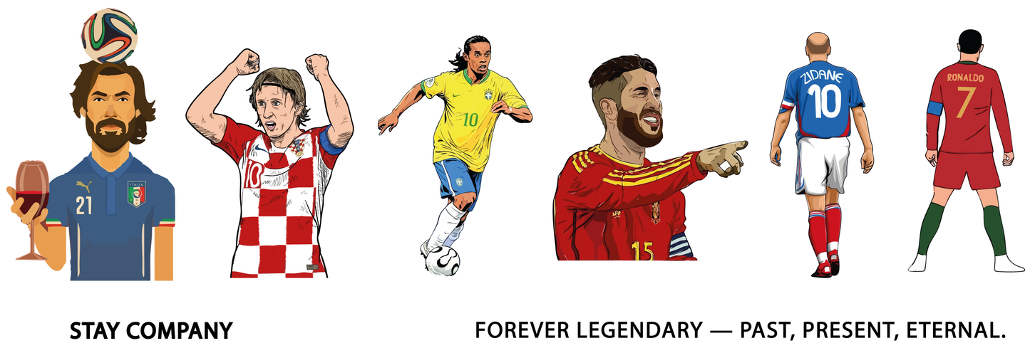 T-Shirt Legends World Cup