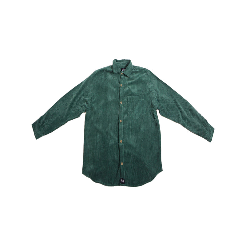 Camisa Cotelê Casual (Verde)